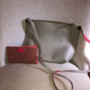 SOLD Kate Spade crossbody and wallet bundle